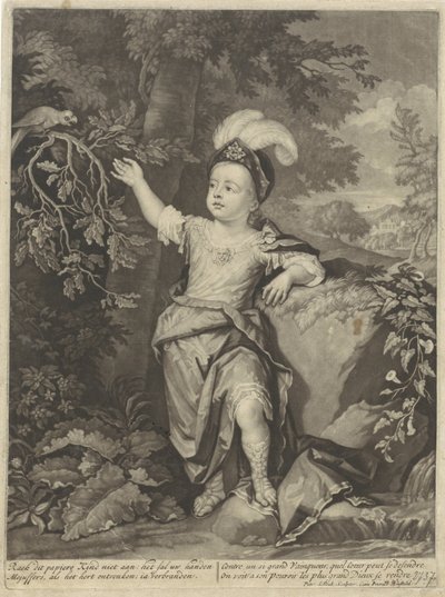 Portret van Charles Fitzroy, hertog van Grafton door Pieter Schenk (I)