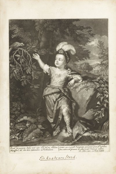 Portret van Charles Fitzroy, hertog van Grafton door Pieter Schenk (I)