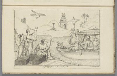 Vaarttocht na een Chinees huwelijk (Chinese gebruiken) door Pieter Schenk (II)