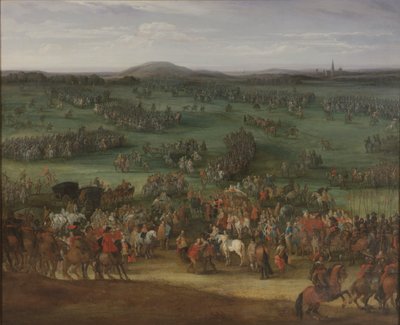 De Slag bij Nördlingen op 6 september 1634, 1634 door Pieter Snayers