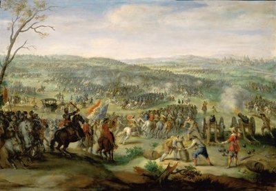 De Slag bij de Witte Berg op 8 november 1620, 1620 door Pieter Snayers