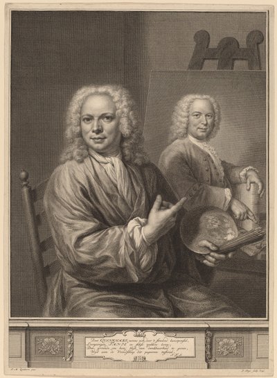 Jan Maurits Quinkhard door Pieter Tanje after Jan Maurits Quinkhard