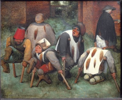 De bedelaars of de kreupelen door Pieter Bruegel the Elder