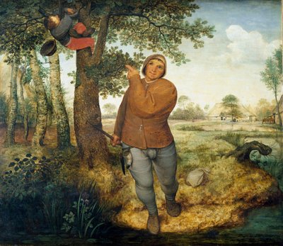 De nestdief door Pieter Bruegel the Elder