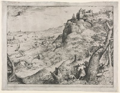 De konijnenjacht door Pieter The Elder Brueghel