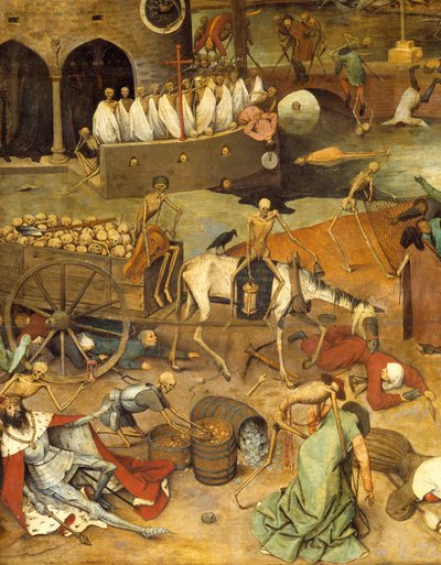 De triomf van de dood door Pieter Bruegel the Elder