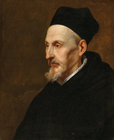 Portret van Anthonius Triest 1576-1657, bisschop van Brugge en Gent, 1650 door Pieter Thijs