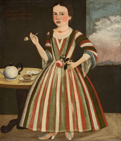 Susanna Truax, 1730 door Pieter Vanderlyn
