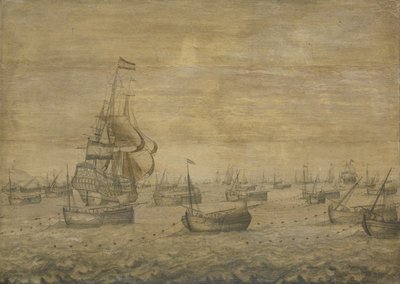De Nederlandse haringvloot door Pieter Vogelaer