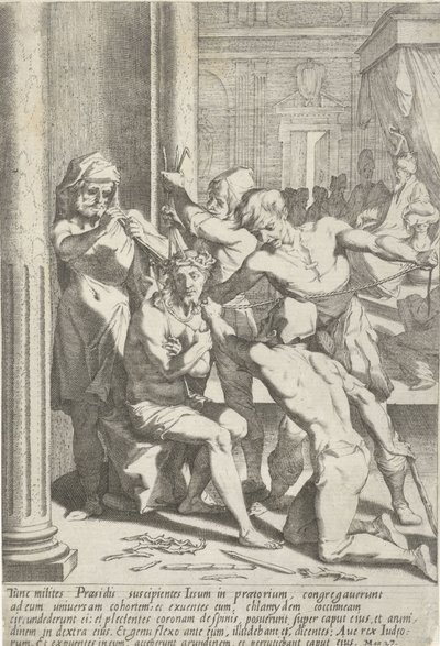 Doornenkroning van Christus door Pieter de Jode (I)