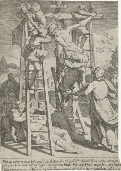 Kruisafneming door Pieter de Jode (I)