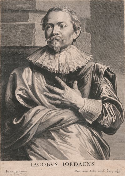 Jacobus Jordaens door Pieter de Jode