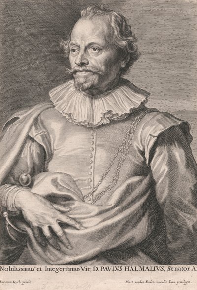 Nobilissimus et Integerrimus Vir, D. Paulus Halmalius, Senator Ant. door Pieter de Jode