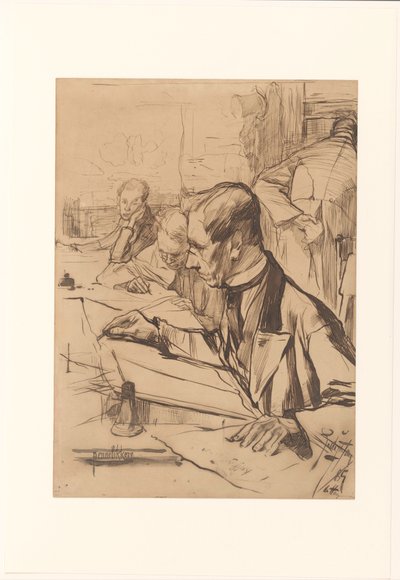 De pennelikkers door Pieter de Josselin
