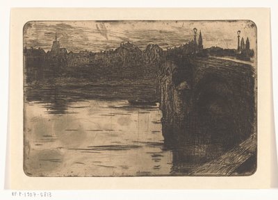 Sint Servaasbrug te Maastricht door Pieter de Josselin