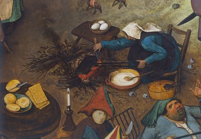 Strijd tussen Carnaval en Vasten door Pieter Bruegel the Elder