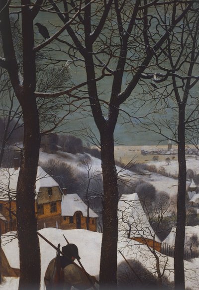Jagers in de sneeuw door Pieter Bruegel the Elder