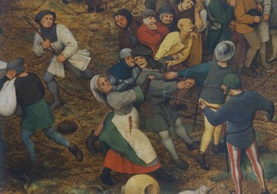 Processie naar Calvarie door Pieter Bruegel the Elder