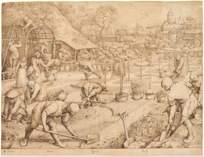 Lente door Pieter Bruegel the Elder