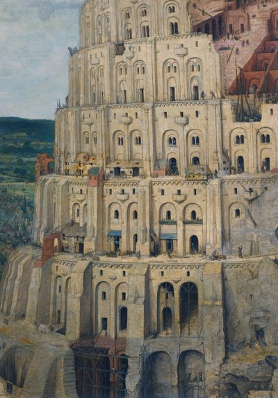 Toren van Babel door Pieter Bruegel the Elder