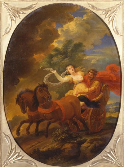 De verkrachting van Proserpina door Pieter the Younger Mulier