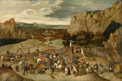 Calvarie door Pieter the Younger Brueghel