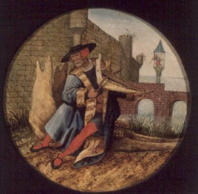 Vlaamse Spreuk: De muziek van de rijken is altijd aangenaam door Pieter the Younger Brueghel