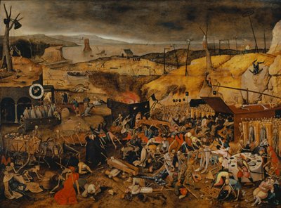 De Triomf van de Dood, c.1608 door Pieter Brueghel the Younger