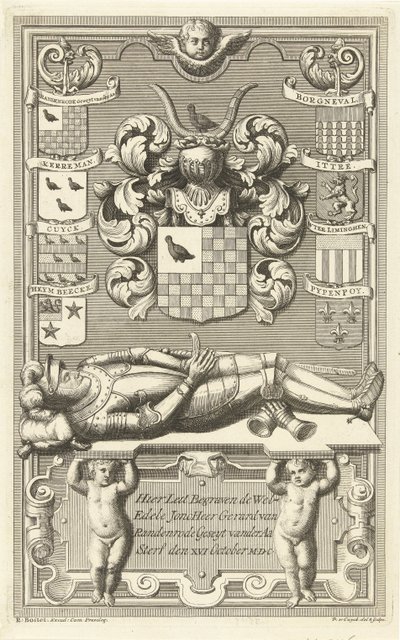 Graftombe van Gerard van Randenrode van der Aa door Pieter van Cuyck (I)