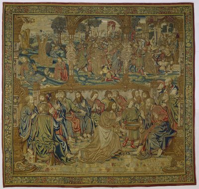 De voetwassing door Pieter van Edingen