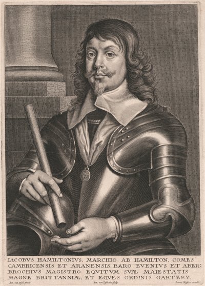 Jacobus Hamiltonius, markies van Hamilton, Graaf van Cambridge en Aran door Pieter van Lisebetten
