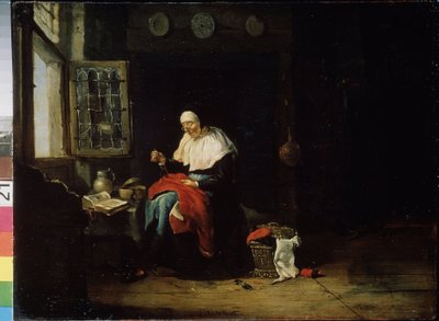 Het naaiwerk door Pieter van Noort