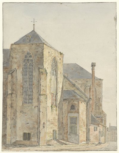 Pieterskerk te Utrecht door Pieter van Oort Hzn
