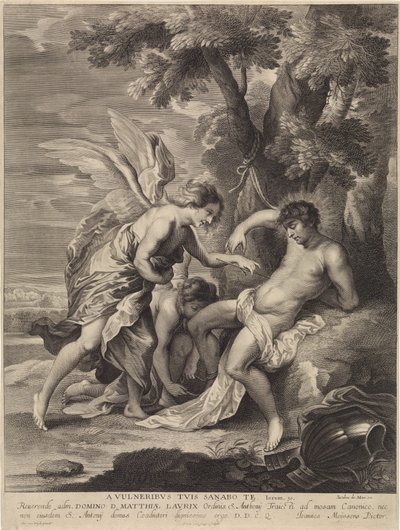 H. Sebastiaan door Pieter van Schuppen
