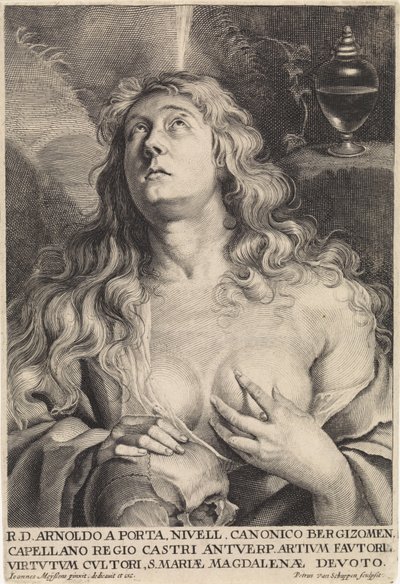 Maria Magdalena door Pieter van Schuppen