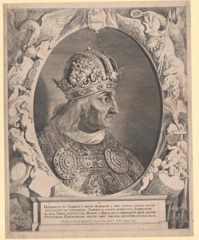 Heilige Roomse Keizer Frederik III door Pieter van Sompel