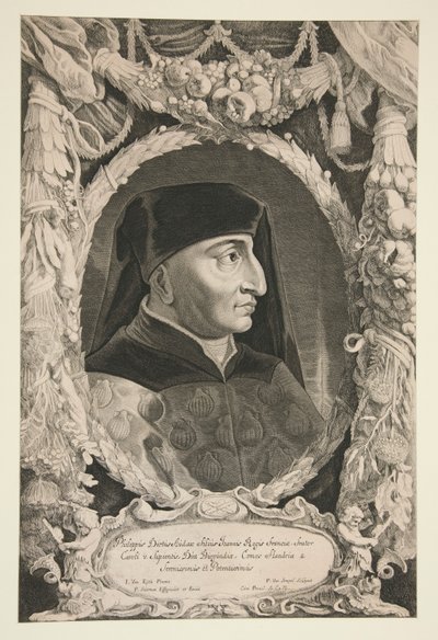 Philippe-le-Hardi, hertog van Bourgondië door Pieter van Sompel