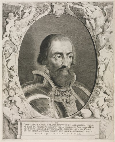 Portret van Keizer Ferdinand I door Pieter van Sompel