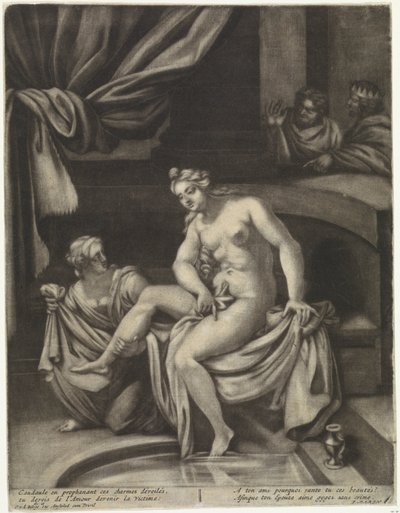 David en Batseba door Pieter van den Berge