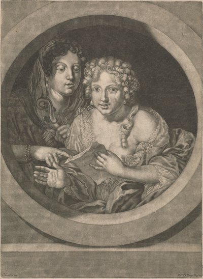 Meisjes zingen door Pieter van den Berge