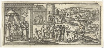 Genezingen van Christus door Pieter van der Borcht (I)