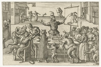 Kwakzalver door Pieter van der Borcht (I)