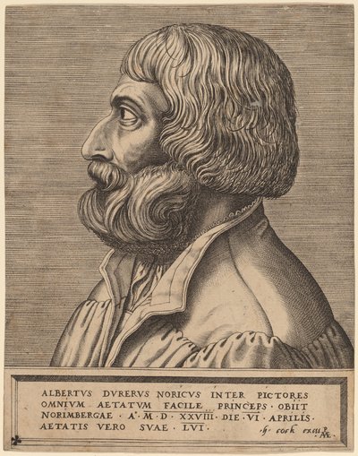Albrecht Dürer door Pieter van der Heyden