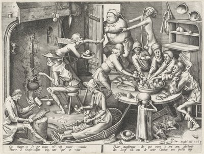 Magere keuken door Pieter van der Heyden