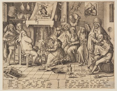 Vastenavond door Pieter van der Heyden