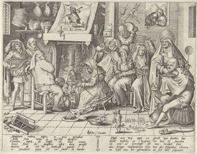 Vastenavond door Pieter van der Heyden
