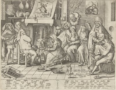 Vastenavond door Pieter van der Heyden