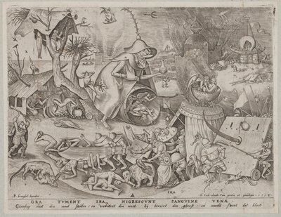 Woede door Pieter van der Heyden