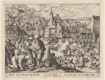 Winter door Pieter van der Heyden