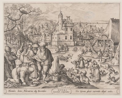 Winter door Pieter van der Heyden
